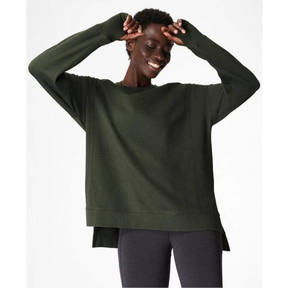 Sweaty Betty After Class Oversized Split Hem Sweatshirt - Picture 1 of 9